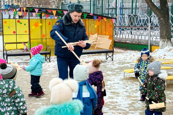 Cотрудники УИС посетили детское образовательное учреждение